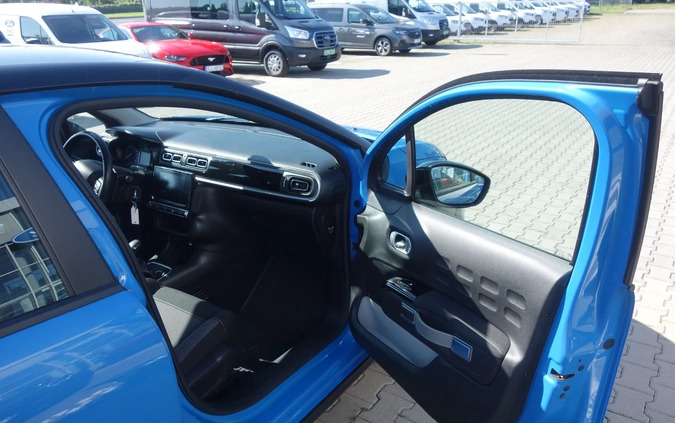 Citroen C3 cena 46900 przebieg: 80145, rok produkcji 2019 z Piła małe 379
